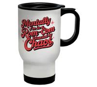 Shopagift Metally I'm in a ROM-Com Directed by Chaos Funny Travel Mug Stainless Steel 14oz Cup