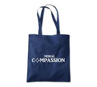 Shopagift Moral Compassion Tote Shopping Beach Bag 10 Litres Capacity - 42cm x 38cm