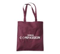 Shopagift Moral Compassion Tote Shopping Beach Bag 10 Litres Capacity - 42cm x 38cm