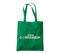 Shopagift Moral Compassion Tote Shopping Beach Bag 10 Litres Capacity - 42cm x 38cm