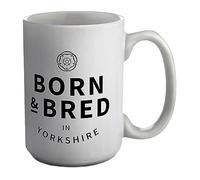 Shopagift Mothers Day Mug Born & Bred in Yorkshire White 15oz Large Gift Ceramic Cup