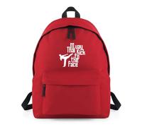 Shopagift Muay Thai Kick to the Head Backpack Rucksack 18 Litres Capacity - 42cm x 31cm x 21cm