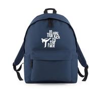 Shopagift Muay Thai Kick to the Head Backpack Rucksack 18 Litres Capacity - 42cm x 31cm x 21cm