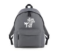 Shopagift Muay Thai Kick to the Head Backpack Rucksack 18 Litres Capacity - 42cm x 31cm x 21cm