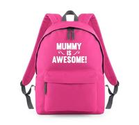 Shopagift Mummy is Awesome Mum Backpack Rucksack 18 Litres Capacity - 42cm x 31cm x 21cm