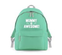 Shopagift Mummy is Awesome Mum Backpack Rucksack 18 Litres Capacity - 42cm x 31cm x 21cm