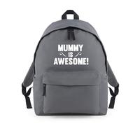 Shopagift Mummy is Awesome Mum Backpack Rucksack 18 Litres Capacity - 42cm x 31cm x 21cm