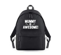 Shopagift Mummy is Awesome Mum Backpack Rucksack 18 Litres Capacity - 42cm x 31cm x 21cm