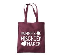 Shopagift Mummy's Mischief Maker Tote Shopping Beach Bag 10 Litres Capacity - 42cm x 38cm