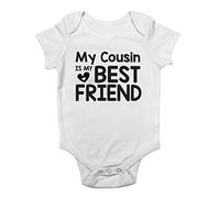 Shopagift My Cousin is my Best Friend Cute Baby Vest Bodysuit