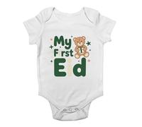 Shopagift My First Eid Teddy Bear Islam Muslim Baby Vest Bodysuit Boys Girls