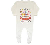 Shopagift My Granny is Special Baby Grow Romper Suit Grandparents Day Boys Girls Gift White