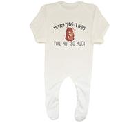 Shopagift My Nana Makes me Happy, You not so Much Baby Romper White