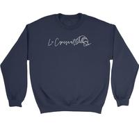 Shopagift My Rolls are Homemade Kids Sweatshirt Croissant Lover Baker Baking Jumper Boys Girls Navy Blue