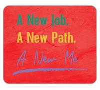 Shopagift New Job New Path New Me Mouse Mat Pad Career Change Promotion Progression 24cm x 19cm