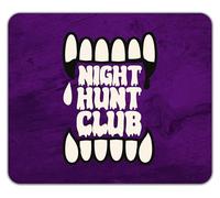 Shopagift Night Hunt Club Halloween Fangs Teeth Mouse Mat Pad 24cm x 19cm