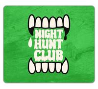 Shopagift Night Hunt Club Halloween Fangs Teeth Mouse Mat Pad 24cm x 19cm