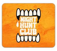 Shopagift Night Hunt Club Halloween Fangs Teeth Mouse Mat Pad 24cm x 19cm