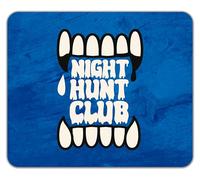 Shopagift Night Hunt Club Halloween Fangs Teeth Mouse Mat Pad 24cm x 19cm