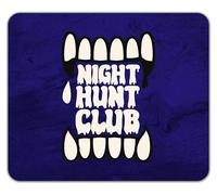 Shopagift Night Hunt Club Halloween Fangs Teeth Mouse Mat Pad 24cm x 19cm