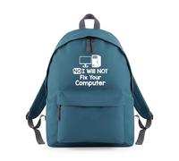 Shopagift No I Will Not Fix Your Computer Tech PC Laptop Backpack Rucksack 18 Litres Capacity - 42cm x 31cm x 21cm