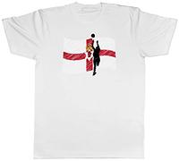 Shopagift Northern Ireland Netball T-Shirt White