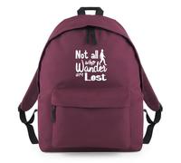Shopagift Not All Who Wonder Are Lost Backpack Rucksack 18 Litres Capacity - 42cm x 31cm x 21cm