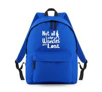 Shopagift Not All Who Wonder Are Lost Backpack Rucksack 18 Litres Capacity - 42cm x 31cm x 21cm