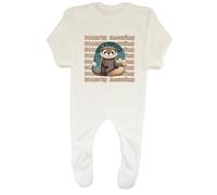 Shopagift Otterly Amazing Baby Sleepsuit Romper Love Otters Boys Girls White