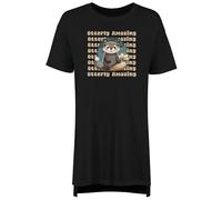 Shopagift Otterly Amazing Women's Nightie Love Otters Night Shirt Black