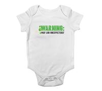 Shopagift Padel Racket Sport Warning May Lob Unexpectedly Baby Grow Vest Bodysuit Boys Girls