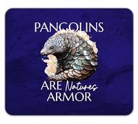 Shopagift Pangolin Lover Mouse Mat Pad Natures Armor Wildlife 24cm x 19cm