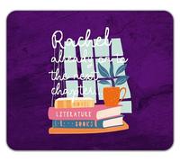 Shopagift Personalised Already On the Next Chapter Books Mouse Mat Pad 24cm x 19cm