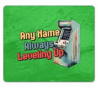 Shopagift Personalised Always Leveling Up Gaming Gamer Mouse Mat Pad 24cm x 19cm