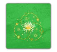 Shopagift Personalised Any Name Celestial Royalty Cosmos 2 Pack Coasters - 9cm x 9cm