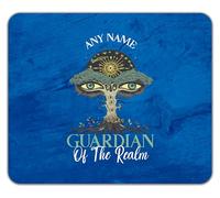Shopagift Personalised Any Name Guardian of the Realm Mouse Mat Pad 24cm x 19cm