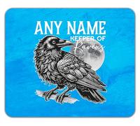 Shopagift Personalised Any Name Keeper of the Ravens Mouse Mat Pad 24cm x 19cm