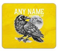 Shopagift Personalised Any Name Keeper of the Ravens Mouse Mat Pad 24cm x 19cm
