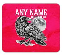 Shopagift Personalised Any Name Keeper of the Ravens Mouse Mat Pad 24cm x 19cm