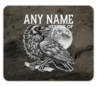 Shopagift Personalised Any Name Keeper of the Ravens Mouse Mat Pad 24cm x 19cm