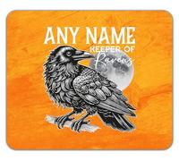 Shopagift Personalised Any Name Keeper of the Ravens Mouse Mat Pad 24cm x 19cm