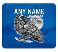 Shopagift Personalised Any Name Keeper of the Ravens Mouse Mat Pad 24cm x 19cm