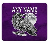 Shopagift Personalised Any Name Keeper of the Ravens Mouse Mat Pad 24cm x 19cm