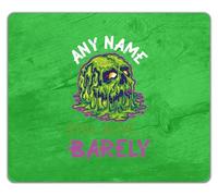 Shopagift Personalised Any Name Still Alive… Barely Skull Mouse Mat Pad 24cm x 19cm