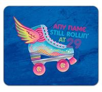 Shopagift Personalised Any Name Still Rollin' at Any Age Mouse Mat Pad 24cm x 19cm