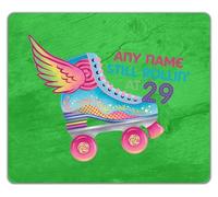 Shopagift Personalised Any Name Still Rollin' at Any Age Mouse Mat Pad 24cm x 19cm