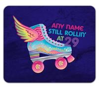 Shopagift Personalised Any Name Still Rollin' at Any Age Mouse Mat Pad 24cm x 19cm
