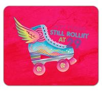 Shopagift Personalised Any Name Still Rollin' at Any Age Mouse Mat Pad 24cm x 19cm