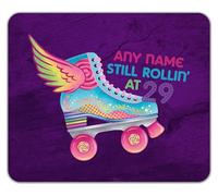 Shopagift Personalised Any Name Still Rollin' at Any Age Mouse Mat Pad 24cm x 19cm