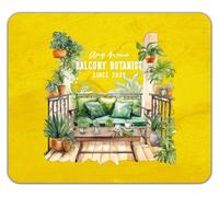 Shopagift Personalised Balcony Botanist Gardener Farmer Mouse Mat Pad 24cm x 19cm